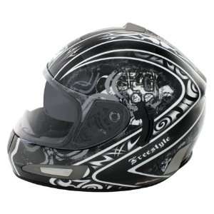  Zoan Z990 Defender Freestyle Full Face Helmet Small 