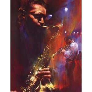    Blue Jazz   Poster by Antonio Vega (23.5x31.5)