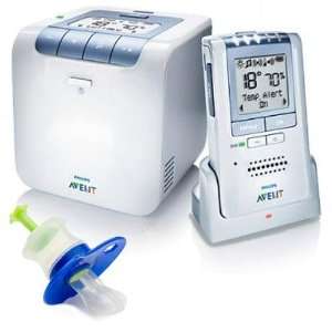 Avent Baby Monitor SCD53500KIT ECO DECT Technology Baby Monitor with 