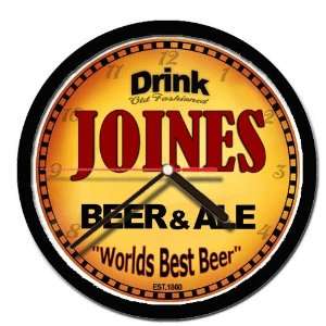  JOINES beer and ale cerveza wall clock 