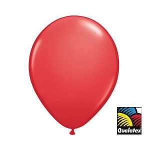  (12) RED 16 Latex Balloons High Quality Qualatex Brand 