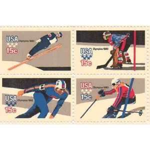   Olympics 1980 Series Set of 4 x 15 Cent US Postage Stamps Scot 1795 8