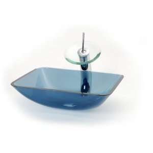   Sink by Bath Authority   DLBG 17B in glass blue