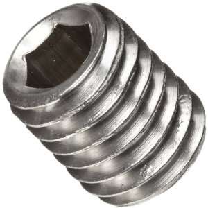 18 8 Stainless Steel Set Screw, Hex Socket Drive, Cup Point, M10 1.5 