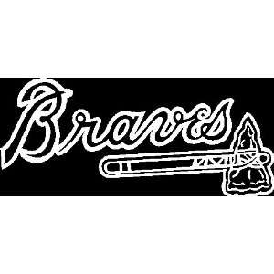  Atlanta Braves Sticker (Decal)   9 Automotive