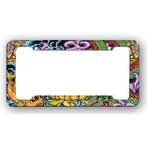  Colorfull Tatoo Art License Plate Frame perfect for your 