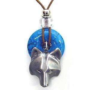  Necklace   Wolf Head