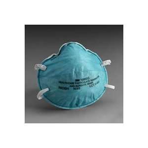 3M 1860S Mask Face N95 Particulate Respirator Teal Headband LF Small 