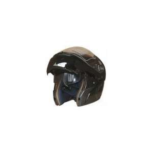  Flip Up Helmet with Internal Sunglass 618 Black 