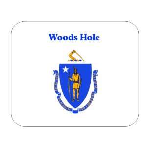  US State Flag   Woods Hole, Massachusetts (MA) Mouse Pad 
