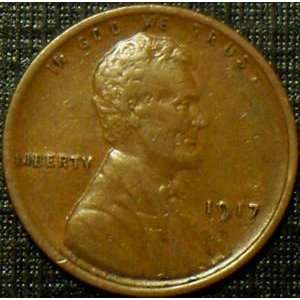  1917 Wheat Penny (Coin) 