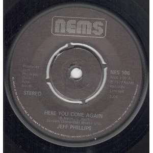   YOU COME AGAIN 7 INCH (7 VINYL 45) UK NEMS 1977 JEFF PHILLIPS Music