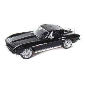  1965 Chevy Corvette 1/18 Black Toys & Games