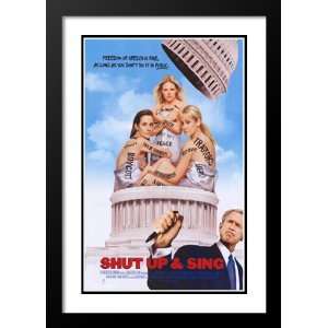 Shut Up and Sing 32x45 Framed and Double Matted Movie Poster   Style B