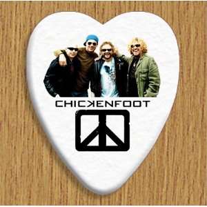  Chickenfoot 5 X Bass Guitar Picks Both Sides Printed 