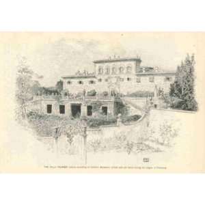  1896 Florentine Villas Majano Villa Royal Villa Petraia 