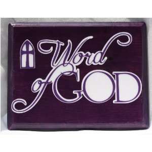  Word of God wall plaque