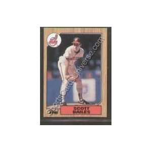  1987 Topps Regular #585 Scott Bailes, Cleveland Indians 