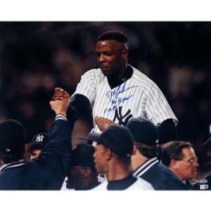 Doc Gooden Autographed No Hitter 5 14 96 Yankees No Hitter Carry Off 