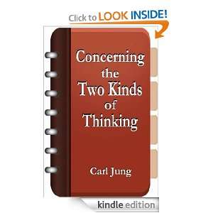 Concerning the Two Kinds of Thinking Carl Jung  Kindle 