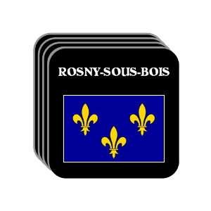  Ile de France   ROSNY SOUS BOIS Set of 4 Mini Mousepad 