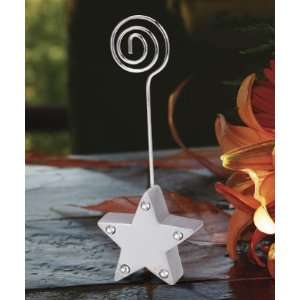  Silver Star Place Card Holders 5307