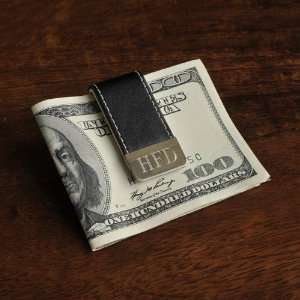   Favors Gentry Leather Personalized Money Clip