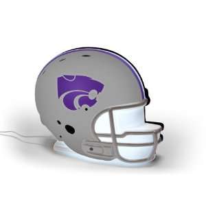  NCAA Kansas State Wildcats LED Lit Football Helmet Sports 