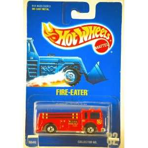  1991 Hot Wheels Fire Eater No. 82 Toys & Games