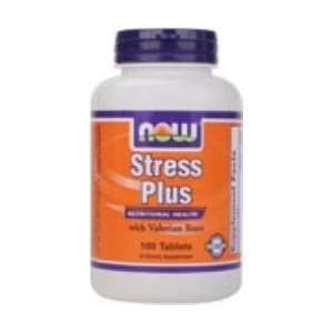  Stress Plus (Hi Potency) 100 Tablets NOW Foods Health 