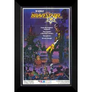  The Legend of BraveStarr 27x40 FRAMED Movie Poster   A 