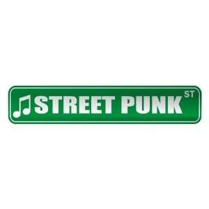   STREET PUNK ST  STREET SIGN MUSIC