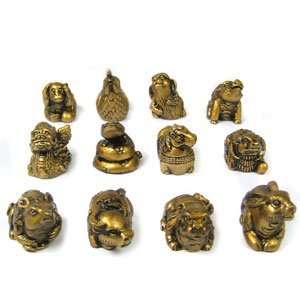  Bronze Chinese Astrology Menagerie 