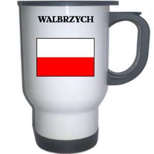  Poland   WALBRZYCH White Stainless Steel Mug Everything 