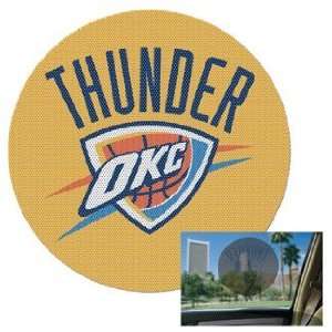 NBA Oklahoma City Thunder Decal   Perforated  Sports 
