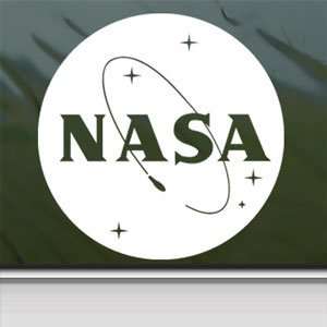  Nasa White Sticker Space Symbol Sci Fi UFO Laptop Vinyl 