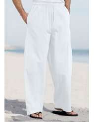KingSize Big & Tall Elastic Waist Gauze Cotton Pants
