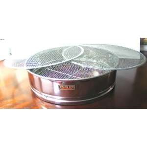  4pc Soil Sieve Set (not for food), Stainless Steel 12 