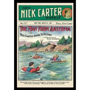  Nick Carter The Man from Arizona 16X24 Giclee Paper