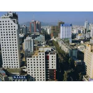  Modern Central Business District, Kunming, Yunnan Province 