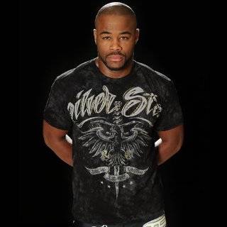   Black Rashad Evans UFC 98 Walkout Signature Series Premium T shirt