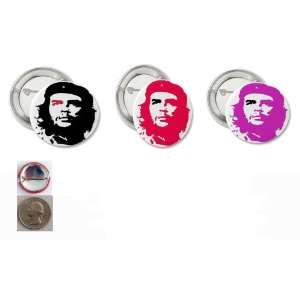  Che Guevara Logo Icon 1 inch And 1 1/2 inch Button/Pin 