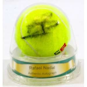  Rafael Nadal Signed Tennis Ball   Autographed Tennis Balls 
