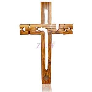  30cm Jesus Cross With Soil 