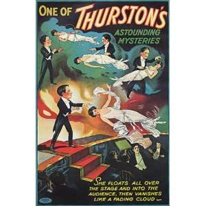  Thurston Floating Girl Astounding Mystery Master Magic 
