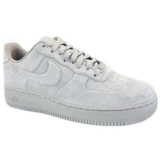   Air Force 1 Low VT Premium 472500 004 Mens Suede Trainers Light Grey