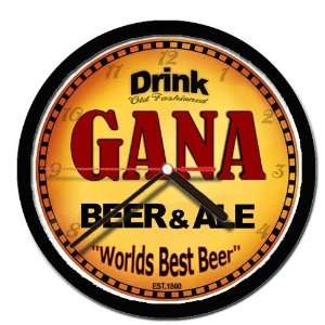  GANA beer and ale cerveza wall clock 