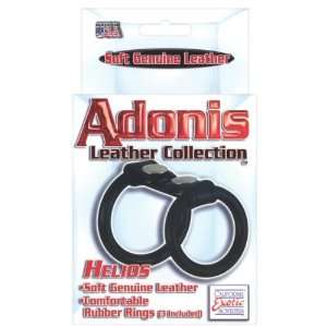  Adonis leather collection helios 3 interchageable rings 