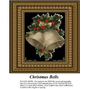  Christmas Bells, Counted Cross Stitch Patterns PDF 