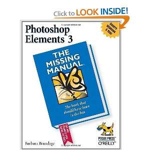  Photoshop Elements 3 The Missing Manual [Paperback 